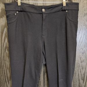 Lane Bryant Black boot cut pants, sz 20